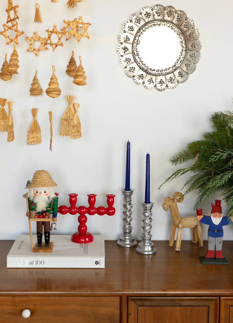 XL Scandinavian straw mobile