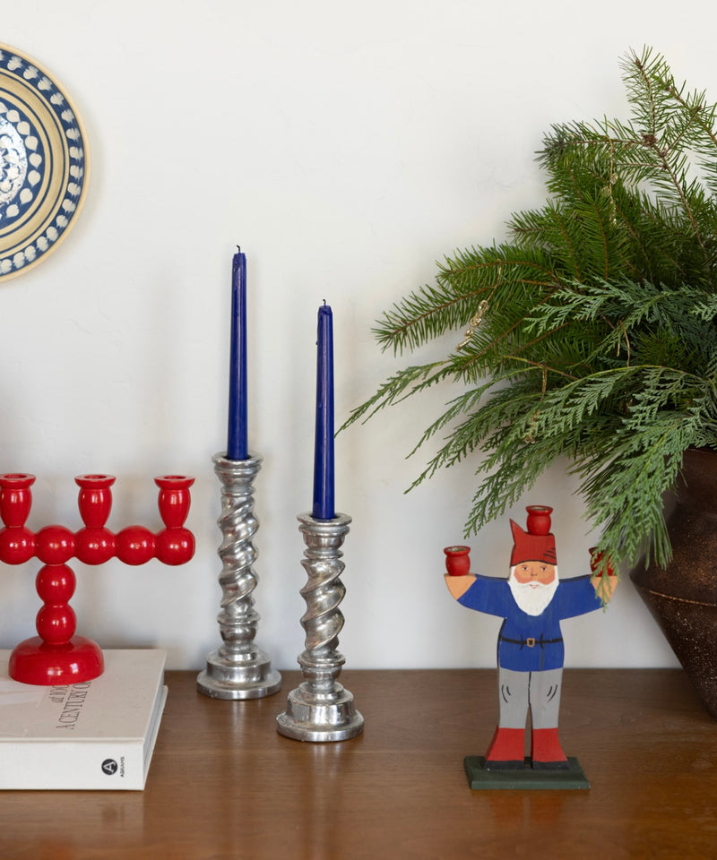 Nordic Santa candle holder no. 2