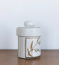 Minimalist ceramic jar