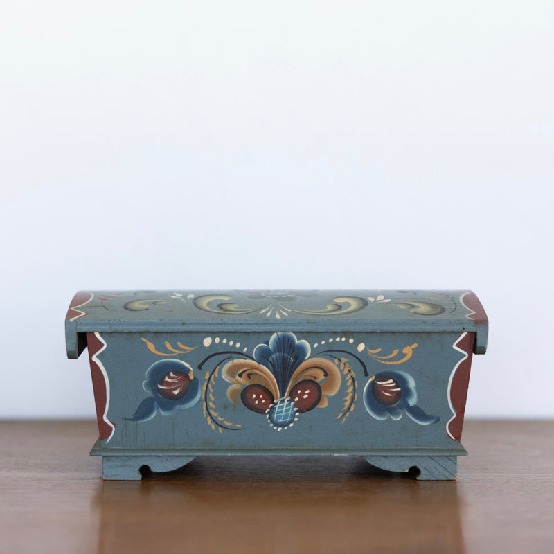 Norwegian rosemaling chest