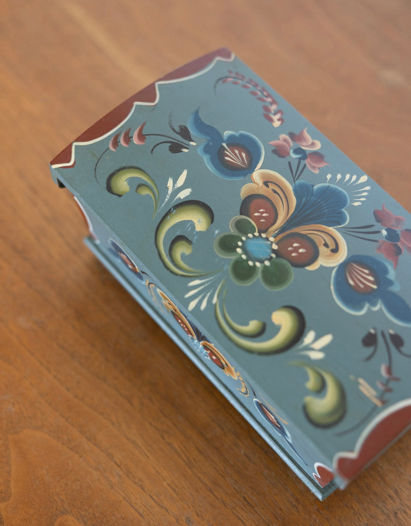 Norwegian rosemaling chest