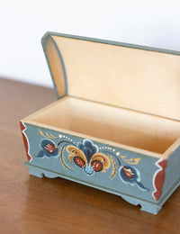 Norwegian rosemaling chest