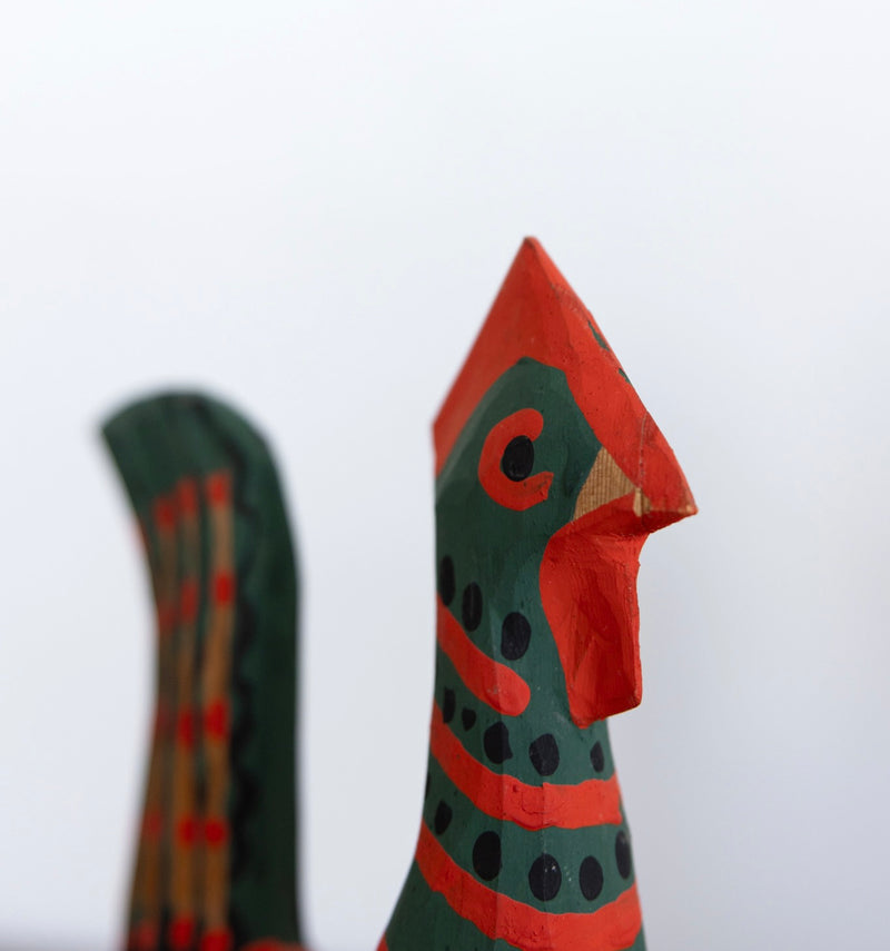Swedish carved rooster