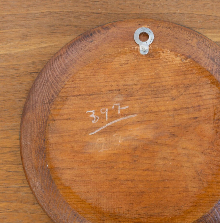 Norwegian rosemaling plate