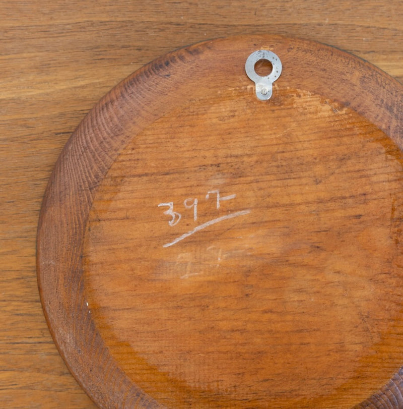 Norwegian rosemaling plate