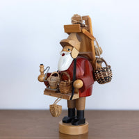 Basket peddler smoker man