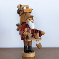 Basket peddler smoker man