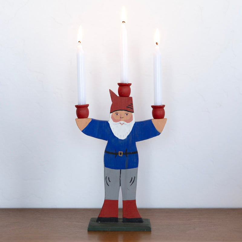 Nordic Santa candle holder no. 2