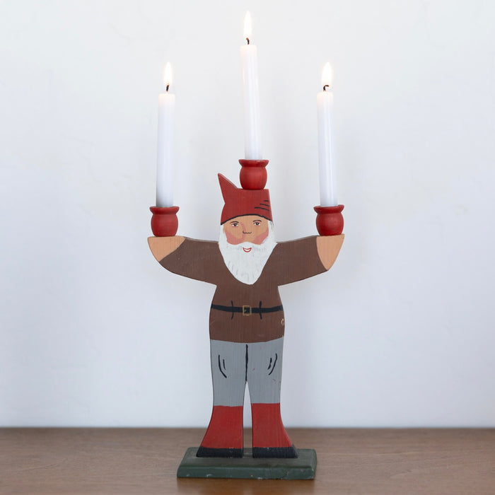 Nordic Santa candle holder no. 1