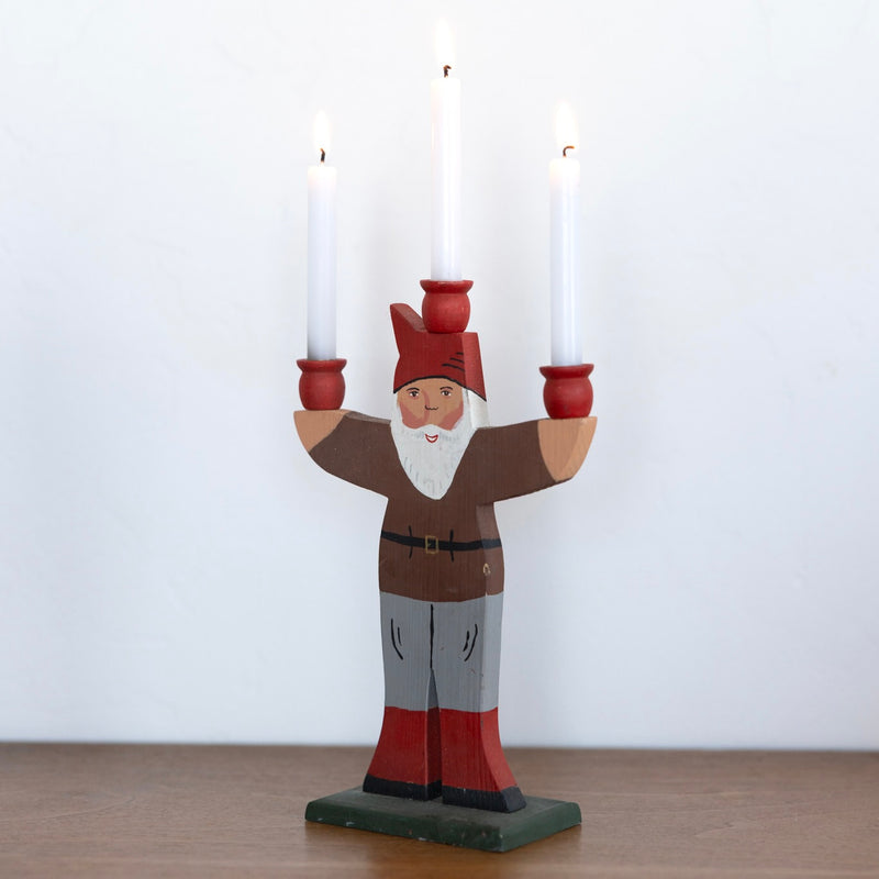 Nordic Santa candle holder no. 1