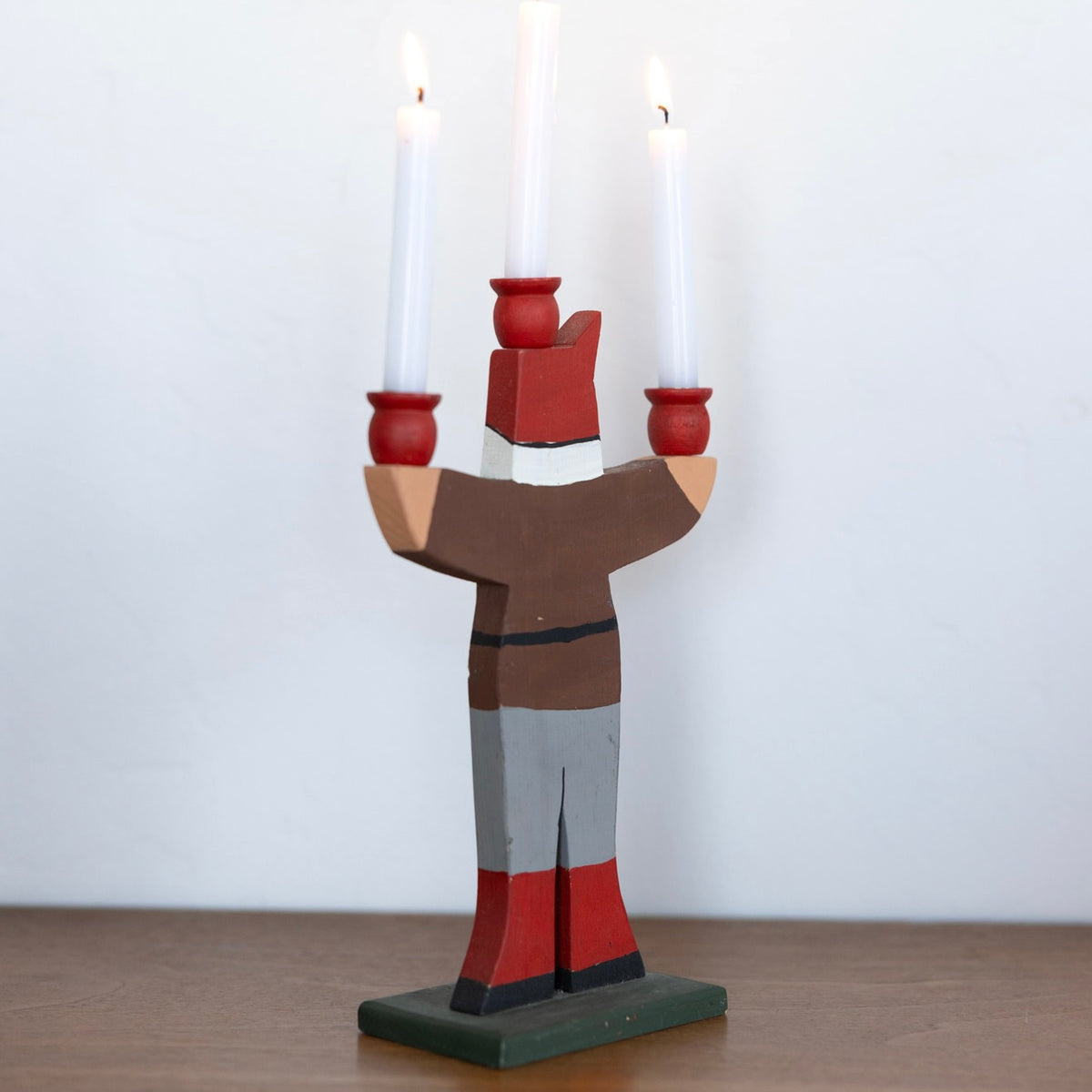 Nordic Santa candle holder no. 1