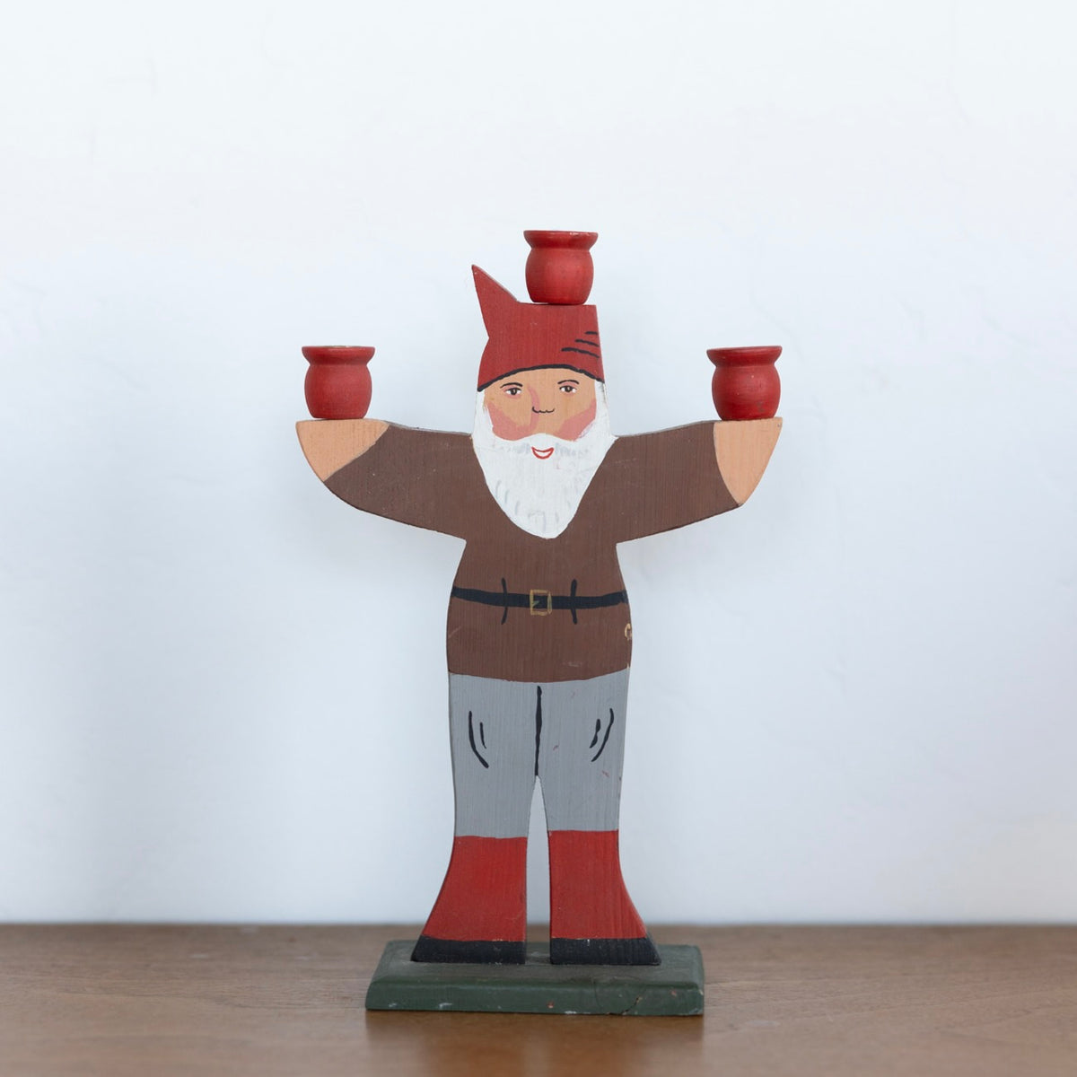 Nordic Santa candle holder no. 1