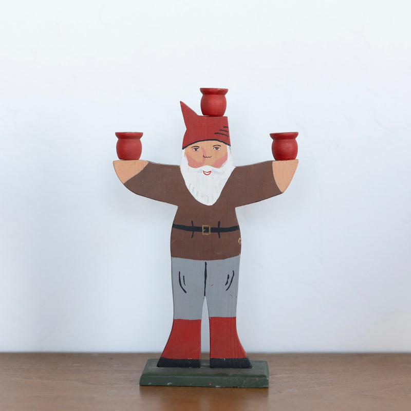 Nordic Santa candle holder no. 1