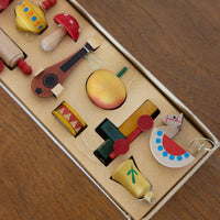 1970's Erzebirge ornament set