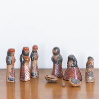 Mexican pottery nativity no. 1