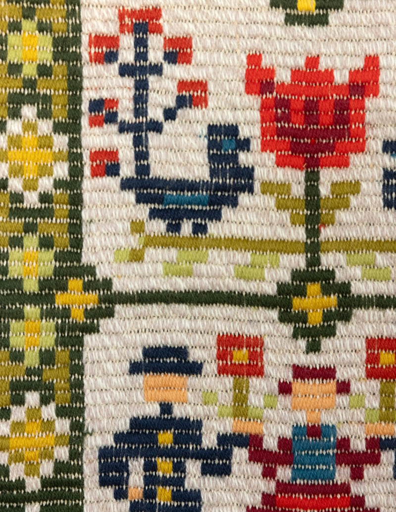 Swedish folk wall tapestry