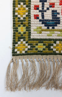 Swedish folk wall tapestry