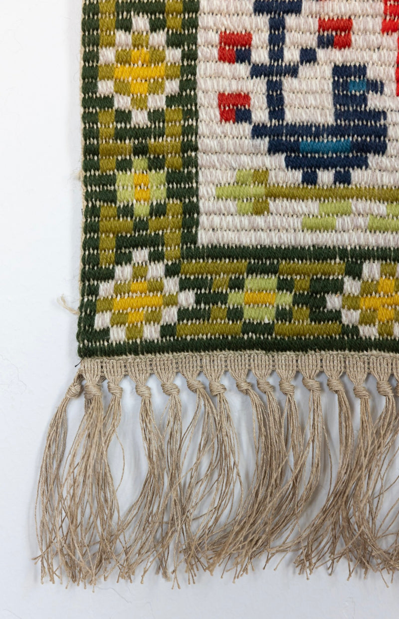 Swedish folk wall tapestry