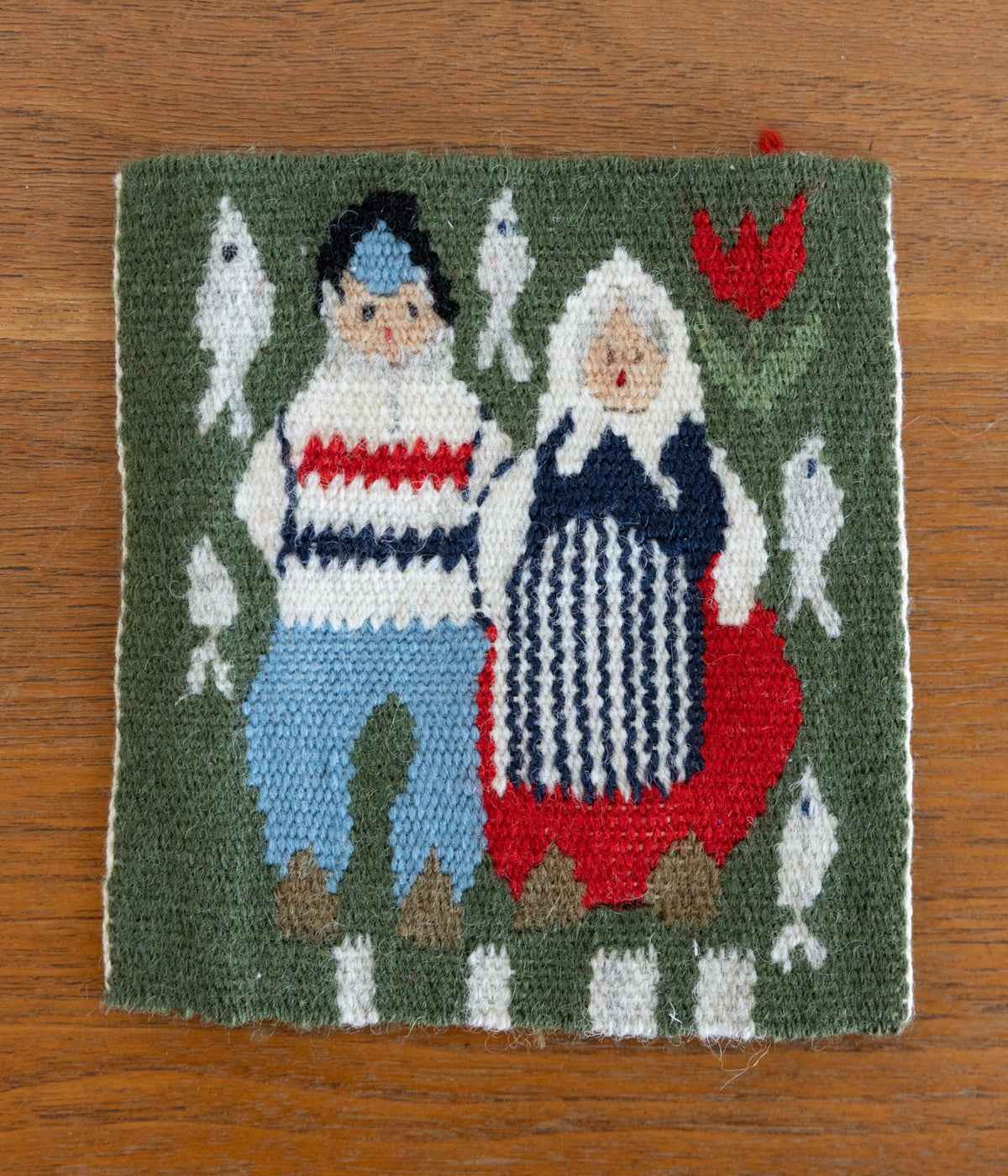 Flemish weaving pair