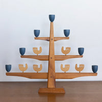 Scandinavian bird candelabra