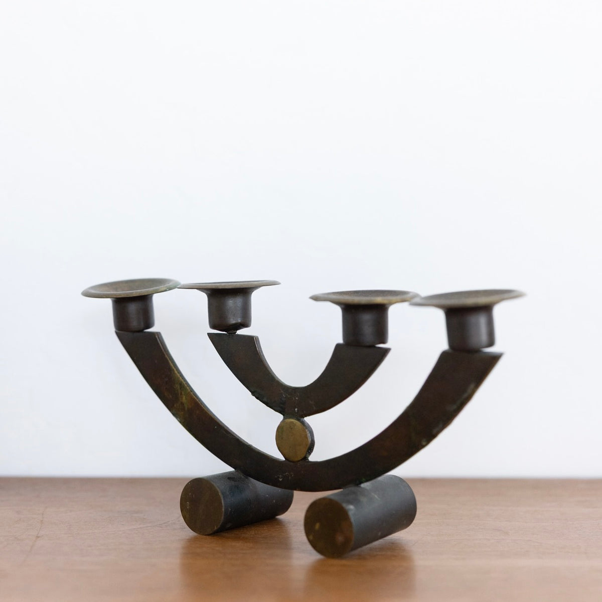 MCM metal candle holder