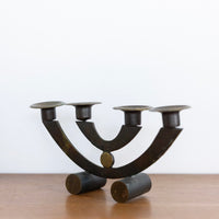 MCM metal candle holder