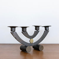 MCM metal candle holder