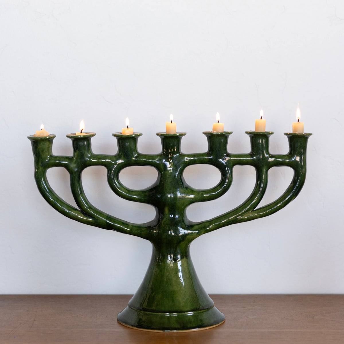 1970's XL ceramic candelabra