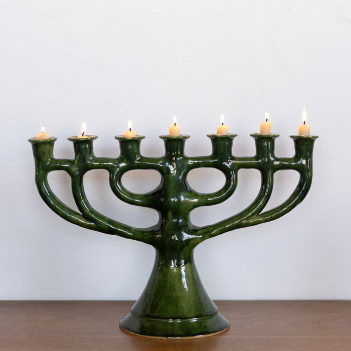 1970's XL ceramic candelabra