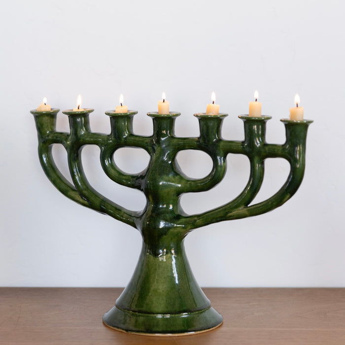 1970's XL ceramic candelabra