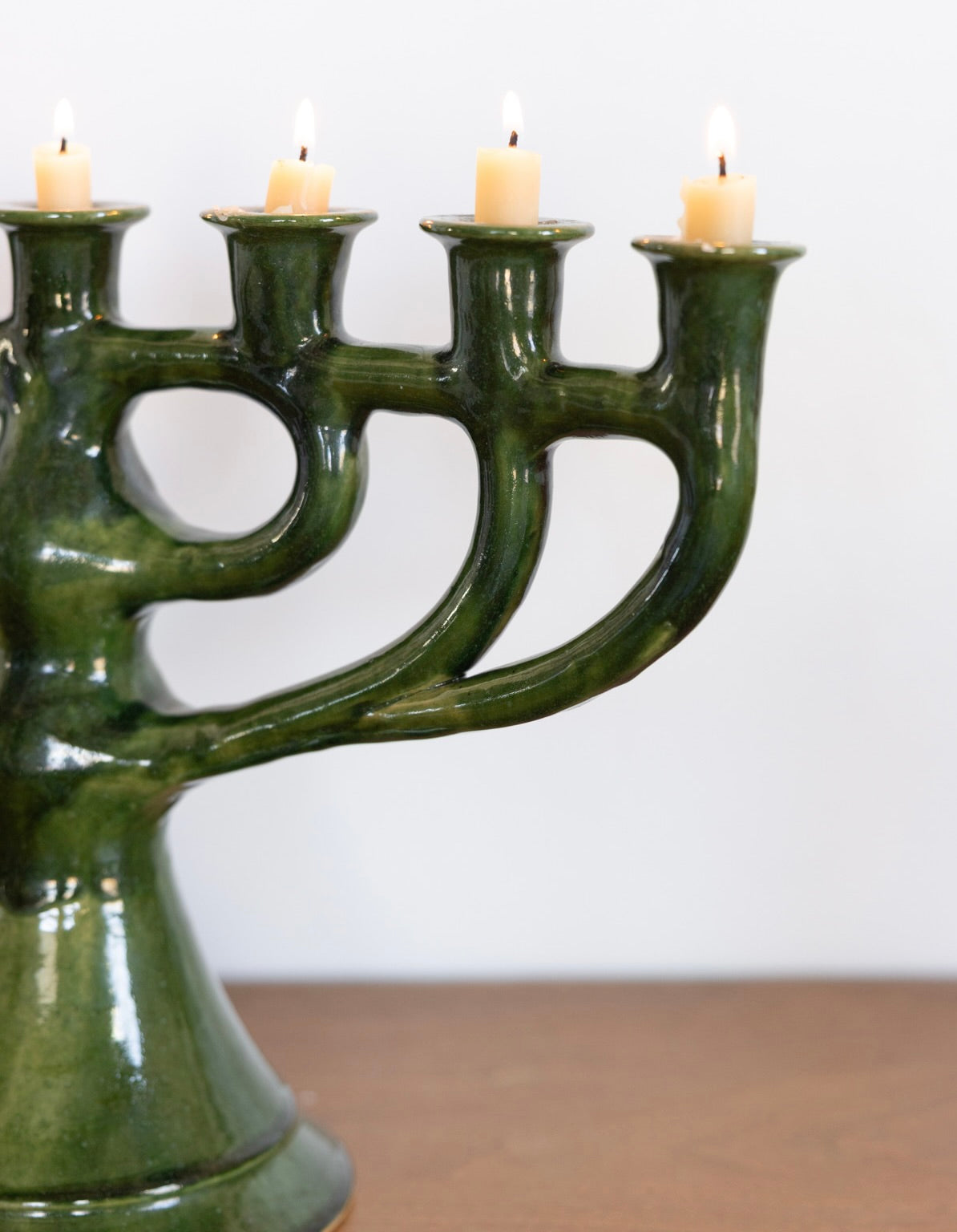 1970's XL ceramic candelabra