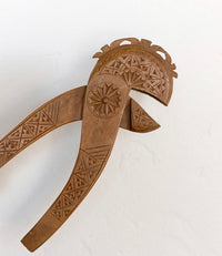 Folk wood nutcracker