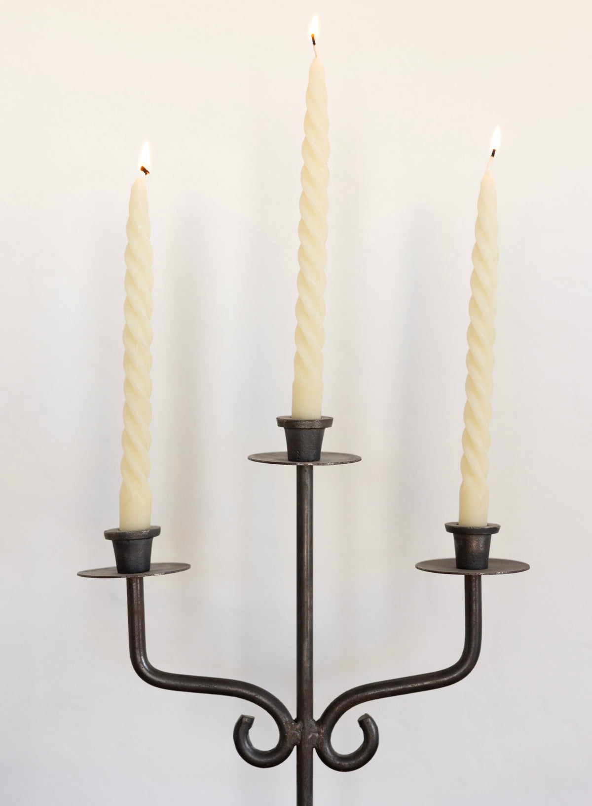 XL Spanish iron candelabra