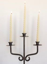 XL Spanish iron candelabra