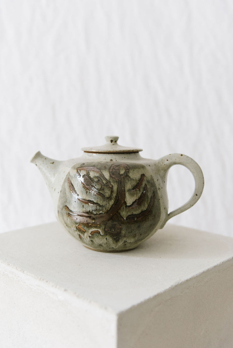 Minimalist ceramic teapot